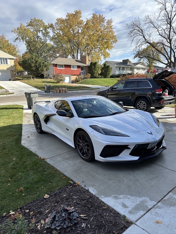 Professional car detailing close-up